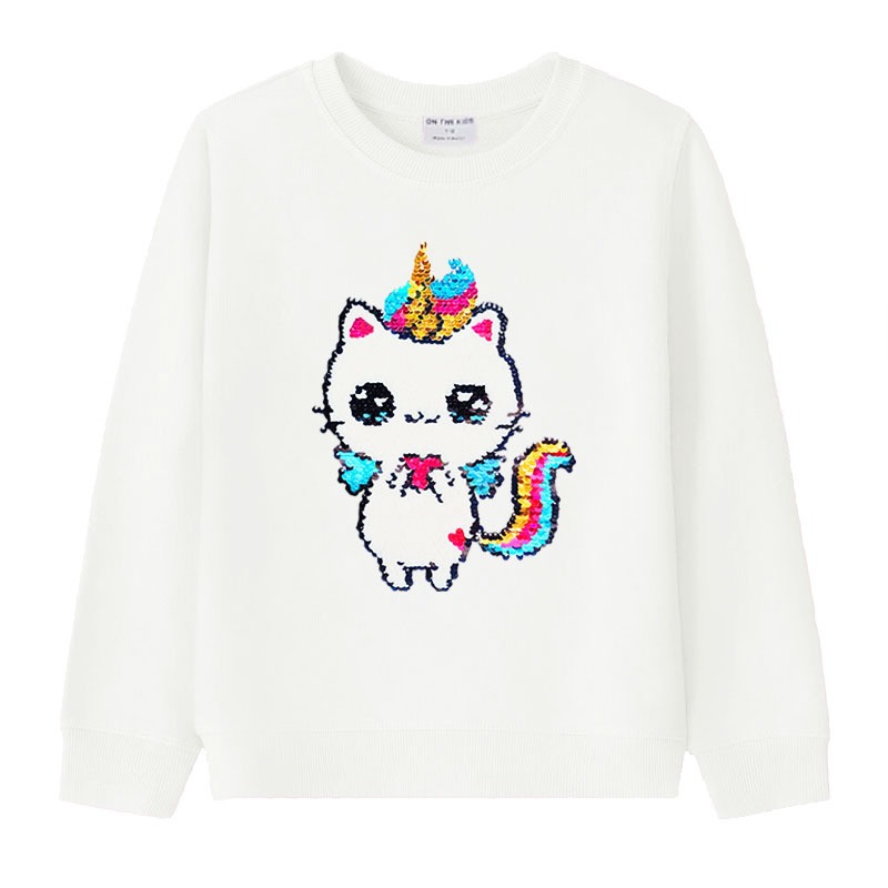 온더키즈 아동 반전 스팽글 귀여운 맨투맨 티셔츠 19,800원