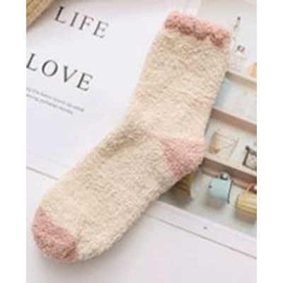 위시월드 여성 겨울 수면 양말 590원