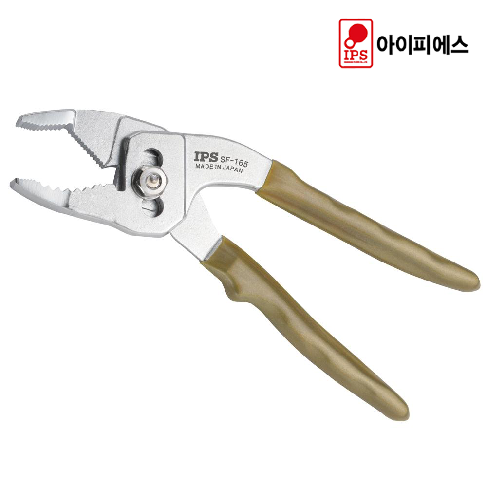 아이피에스/SF-165/플라이어/스프링/조인트/집기/절단가능/소프트그립/최대벌림30mm 20,500원