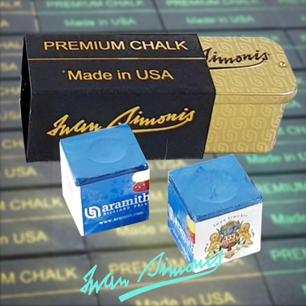 시모니스 New 아라미스 당구 초크 2pcs 선수용 전문가용 USA 22,000원