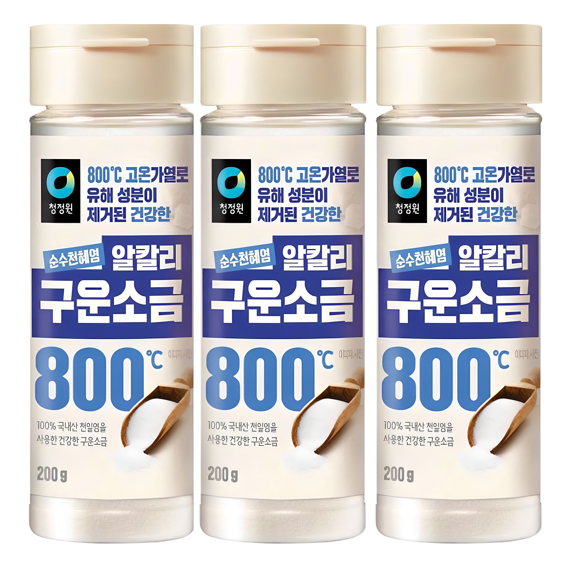 청정원 순수천혜염 알칼리 구운소금 9,020원