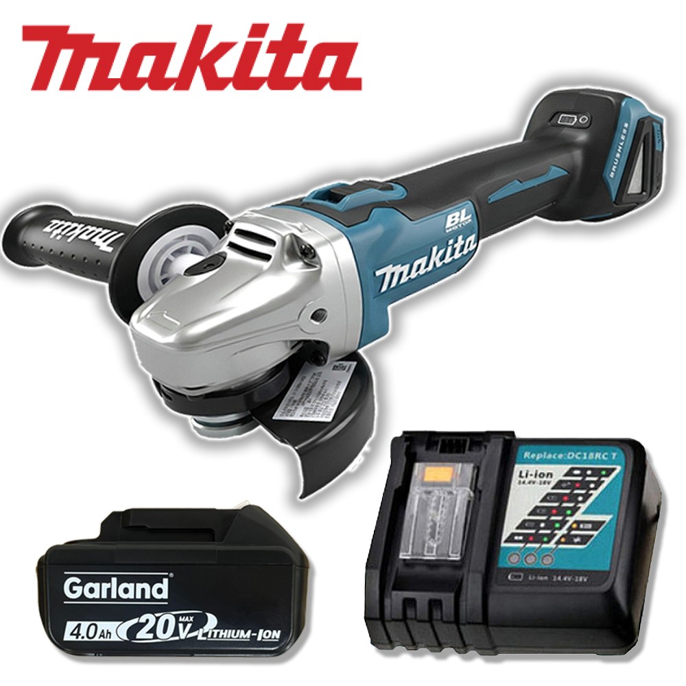 마끼다 충전 그라인더 DGA404 4.0Ah 호환 갈랜드 배터리 1개 세트 무선 전동 앵글 그라인더, 1세트 282,210원