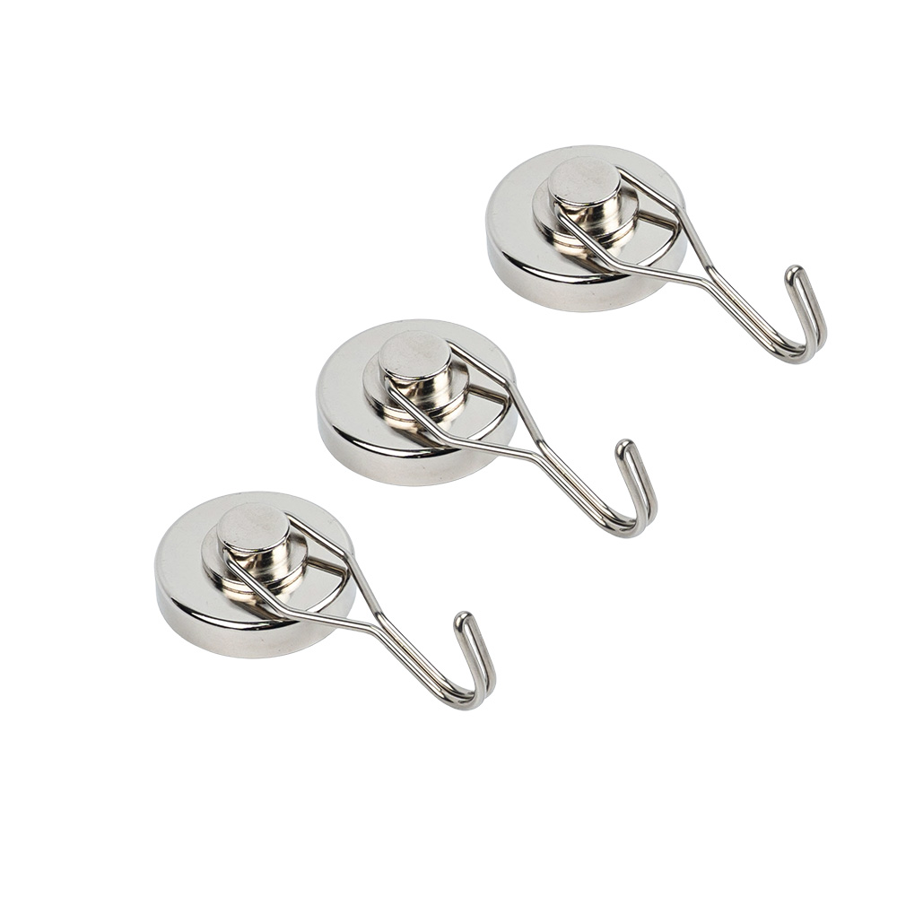 에버위드 초강력 회전식 걸이 네오디움 회전 고리형자석 자석고리 후크 25mm, 20개, 회전고리25mm 54,000원