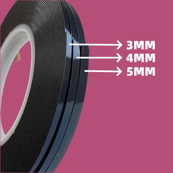 10M 3mm 4mm 5mm 6mm 양면 접착 폼 테이프 LCD 화면 TV 용 경계선없는 곡선 디스플레이 씰링 60,510원