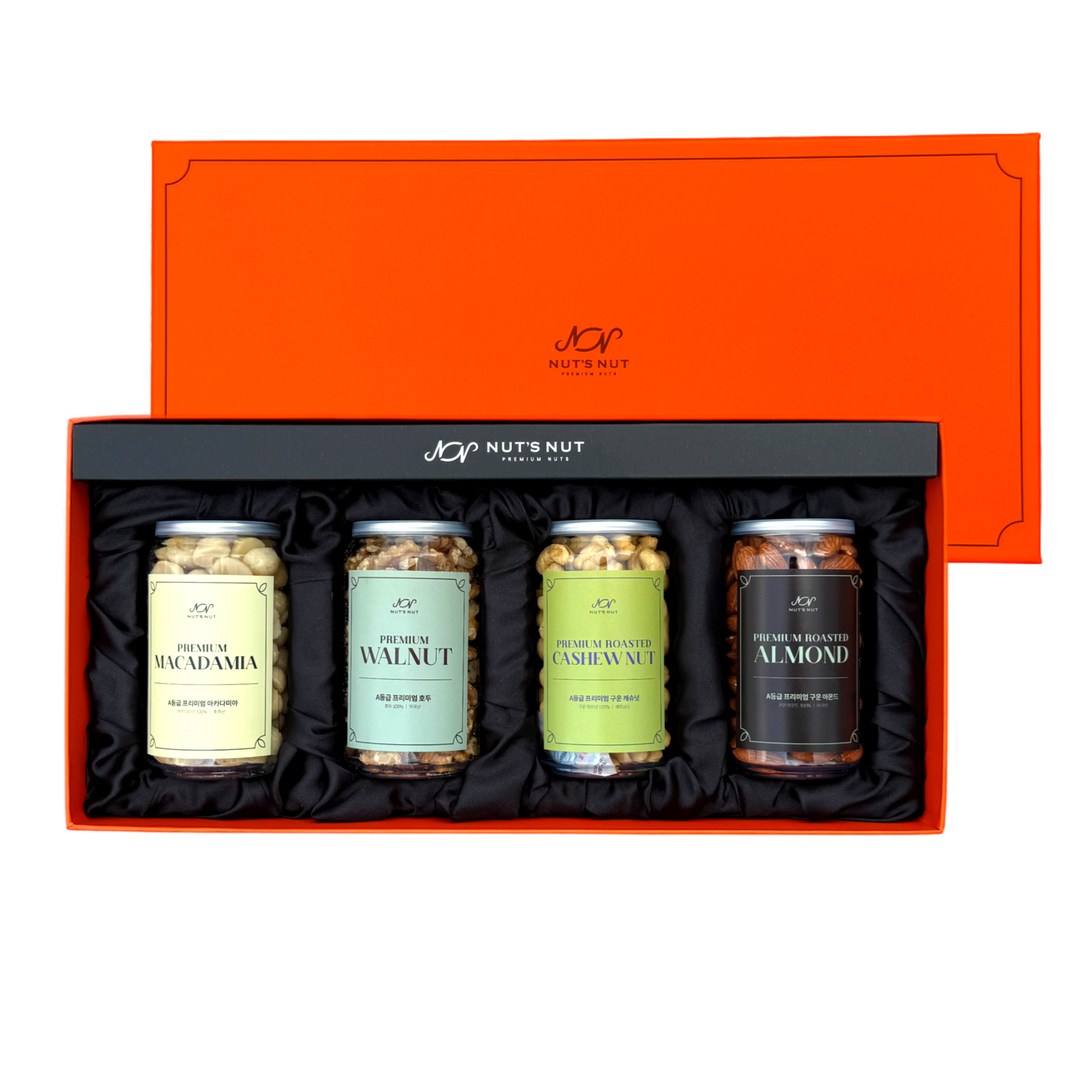 넛츠넛 고급 견과류세트 4종 마카다미아 딜라이트 A세트(마카다미아 호두 구운캐슈넛 아몬드), 1세트 52,900원