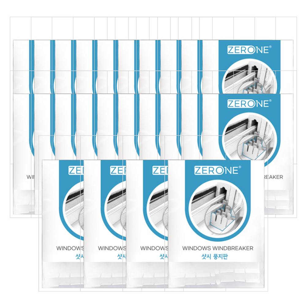 ZERONE 창문 하단 샷시 풍지판, 24개, 현재가 45,190원
