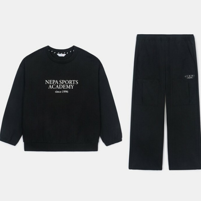 [백화점 출고] 네파키즈 상하복 세트 남아 스트레치 트레이닝 미니 쭈리 상하세트 53,700원