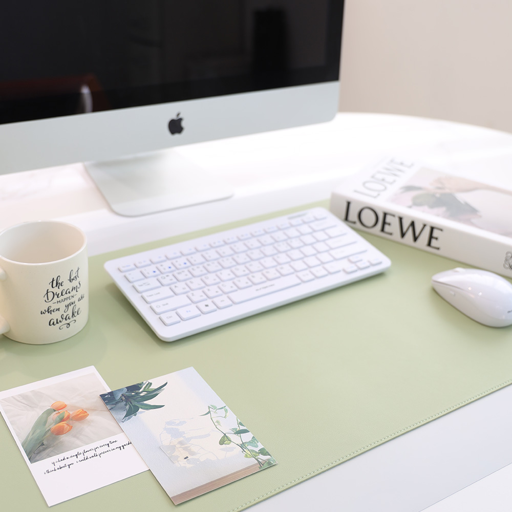 데스크매트 M L XL 테이블 책상 대형 논슬립 가죽 패드 10,300원