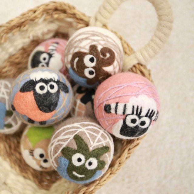 메리올렌 건조기 양모볼 뉴질랜드 천연양모 드라이어볼 파우치 포함 31,800원