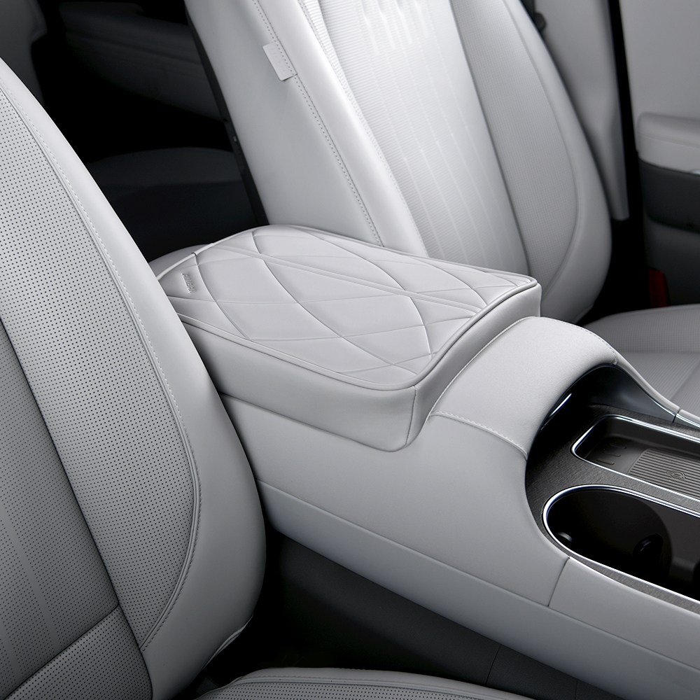 아임반 디 올뉴 팰리세이드 LX3 전용 차량용 콘솔쿠션 자동차 팔걸이 쿠션, 1개, 7인승 단문형 라이트그레이 59,900원