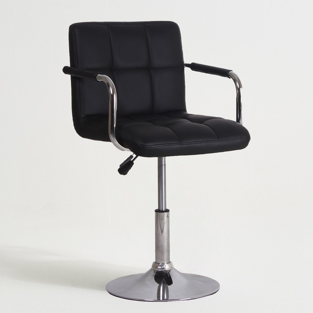 더블쿠션 홈바의자 아일랜드 식탁의자 바텐의자 팔걸이형, 블랙  팔걸이형 42,500원