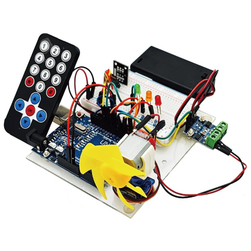 아두이노 키트 리모컨 디지털 선풍기 만들기 (별도구매품 미포함), 1세트 28,000원