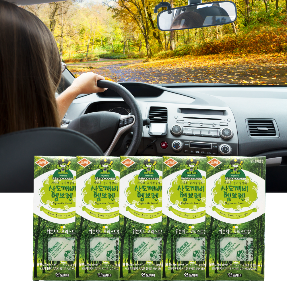 산도깨비 교환용 멤브렌 차량용 방향제 휘튼치드 리필 16,500원