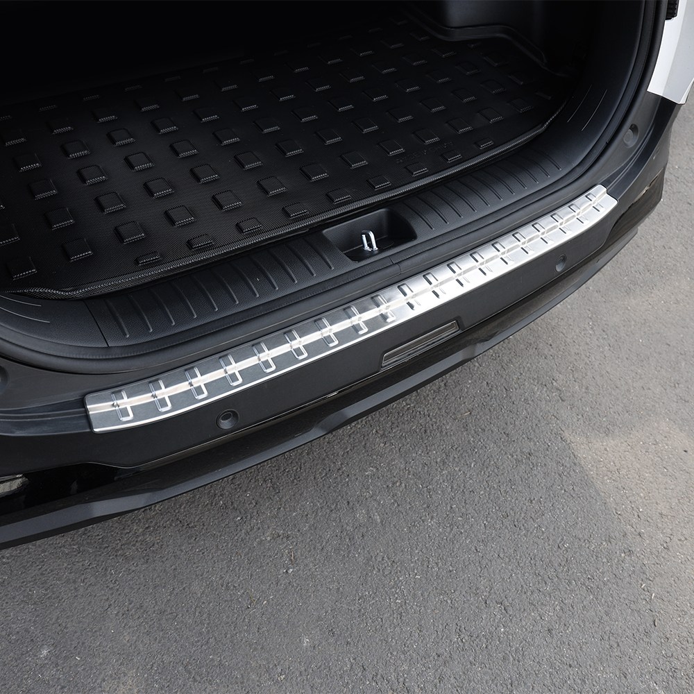 유투카 호환 더뉴 스포티지 페이스리프트 자동차 용품 트렁크 가드 실버 블랙 몰딩 스크래치 방지, 기타 36,500원