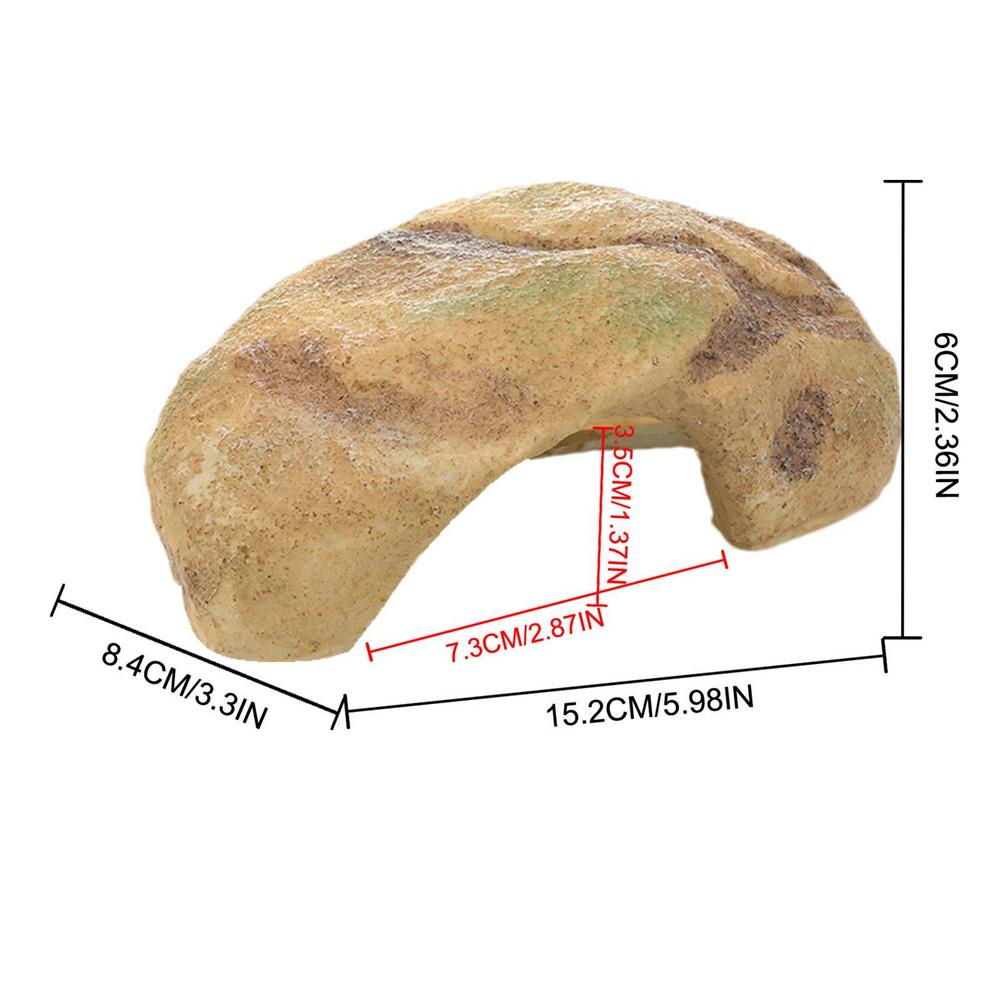 호환 물고기 숨기기 동굴 거북이 파충류 Basking 대피소 테라리움 은신처 수족관 장식 11,200원