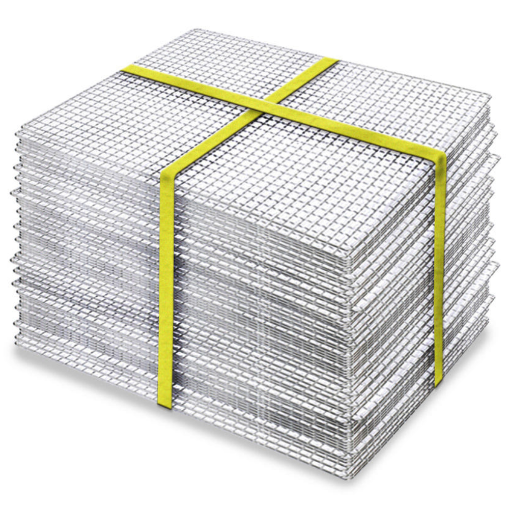 캠핑몽 일회용석쇠 태망 사각 90장 원형 60장 고기불판 캠핑 화로 숯불 바베큐그릴, 90개 47,000원