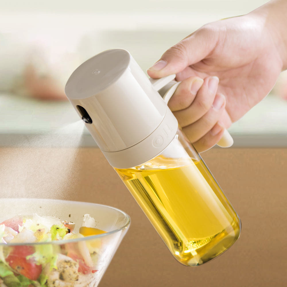 잇센스 오일스프레이 용기 소스병 기름병 화이트250ML 4,400원