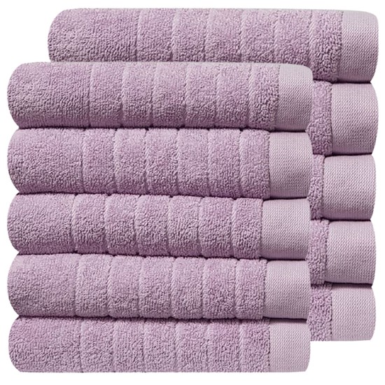 [다주타올]도톰한 수건 10장 170g 심플라인 40cm x 80cm 라일락퍼플 보라색 호텔 타올 30,950원