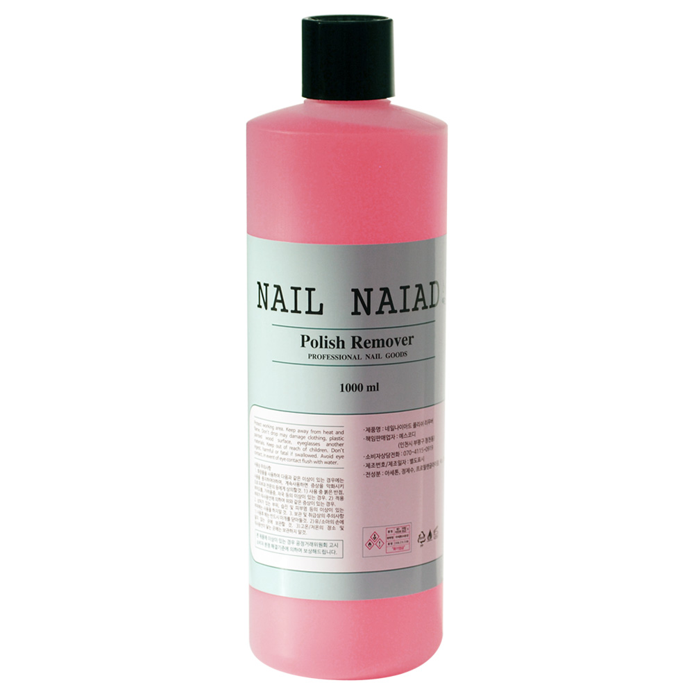 나이아드 네일 아세톤 폴리쉬 리무버 1L 딸기향 원액 대용량 덕용 네일리무버 10,400원