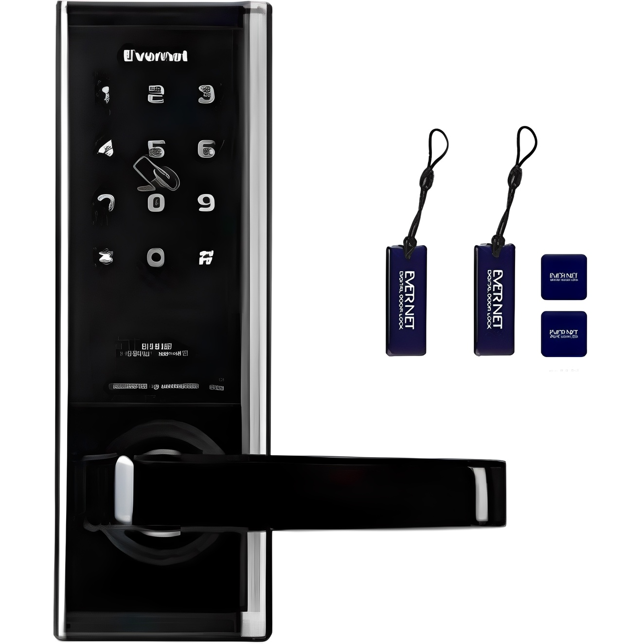 에버넷 디지털 도어락 손잡이 있음 61,500원