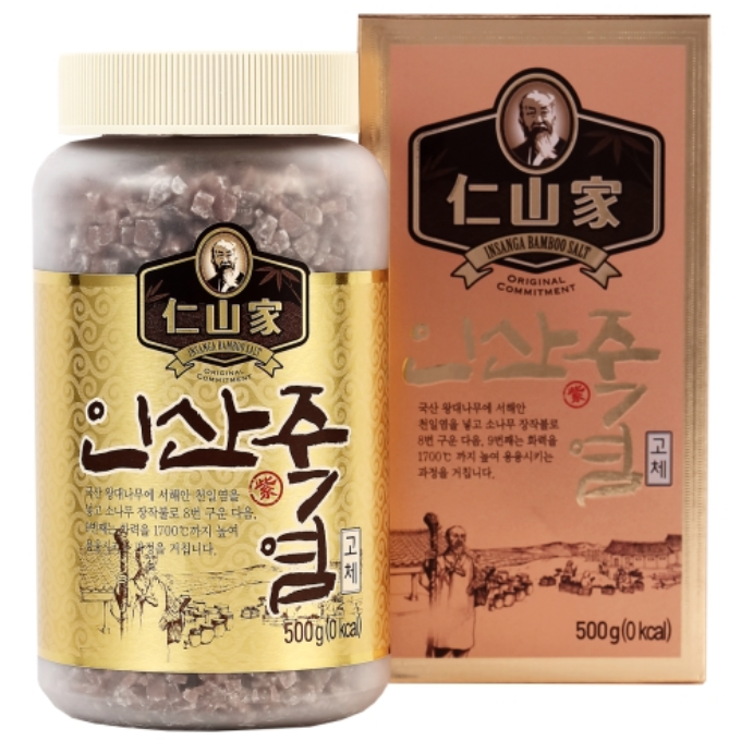 인산가 9회 자죽염 고체 500g + 휴대용기 3개 + 다양한 인산가 샘플 증정 / 죽염본가 9번구운 인산죽염 [정품 판매자 사업자번호: 660-58-00496] 170,990원