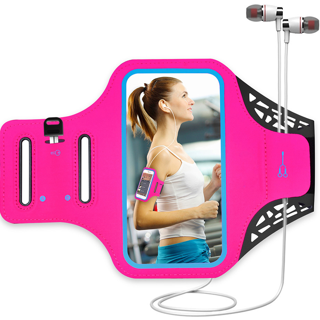 헨센 러닝 아웃도어 스포츠 형광  휴대폰 암밴드 중형 5,140원