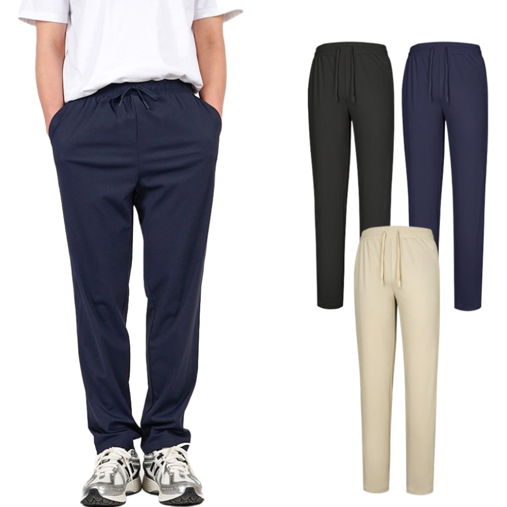 김영주 남성 베이직 트리코트 트레이닝 밴딩 팬츠 남자 바지 15,000원