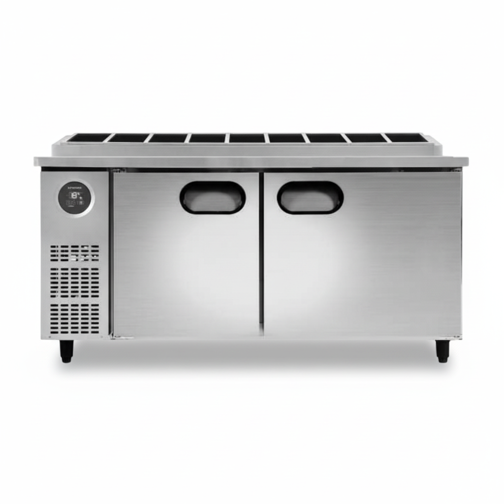 스타리온 김밥 토핑 냉장고 업소용 밧드냉장고 식당 1800 14밧드 일반형 SR-G18EIEVH 무료설치, 단품 1,367,000원