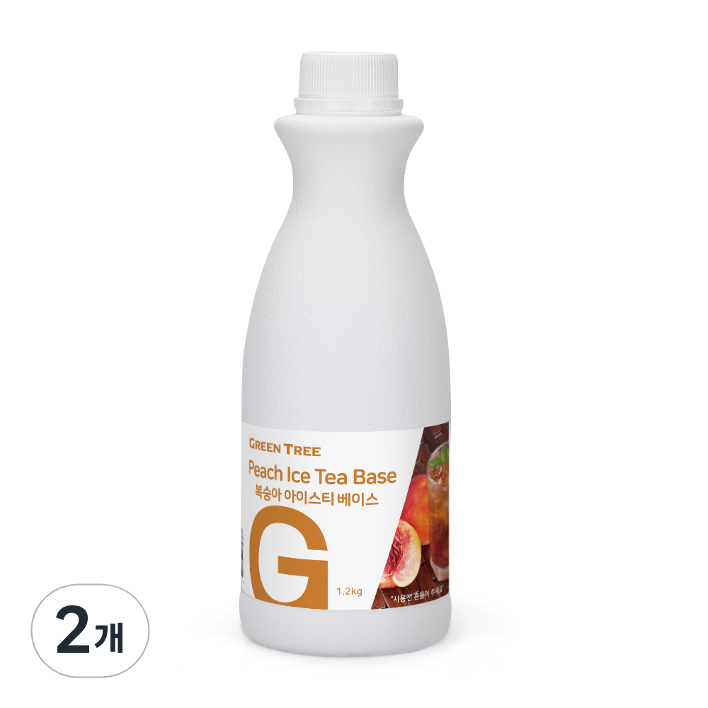 그린트리 복숭아 아이스티 베이스-1.2kg 19,770원