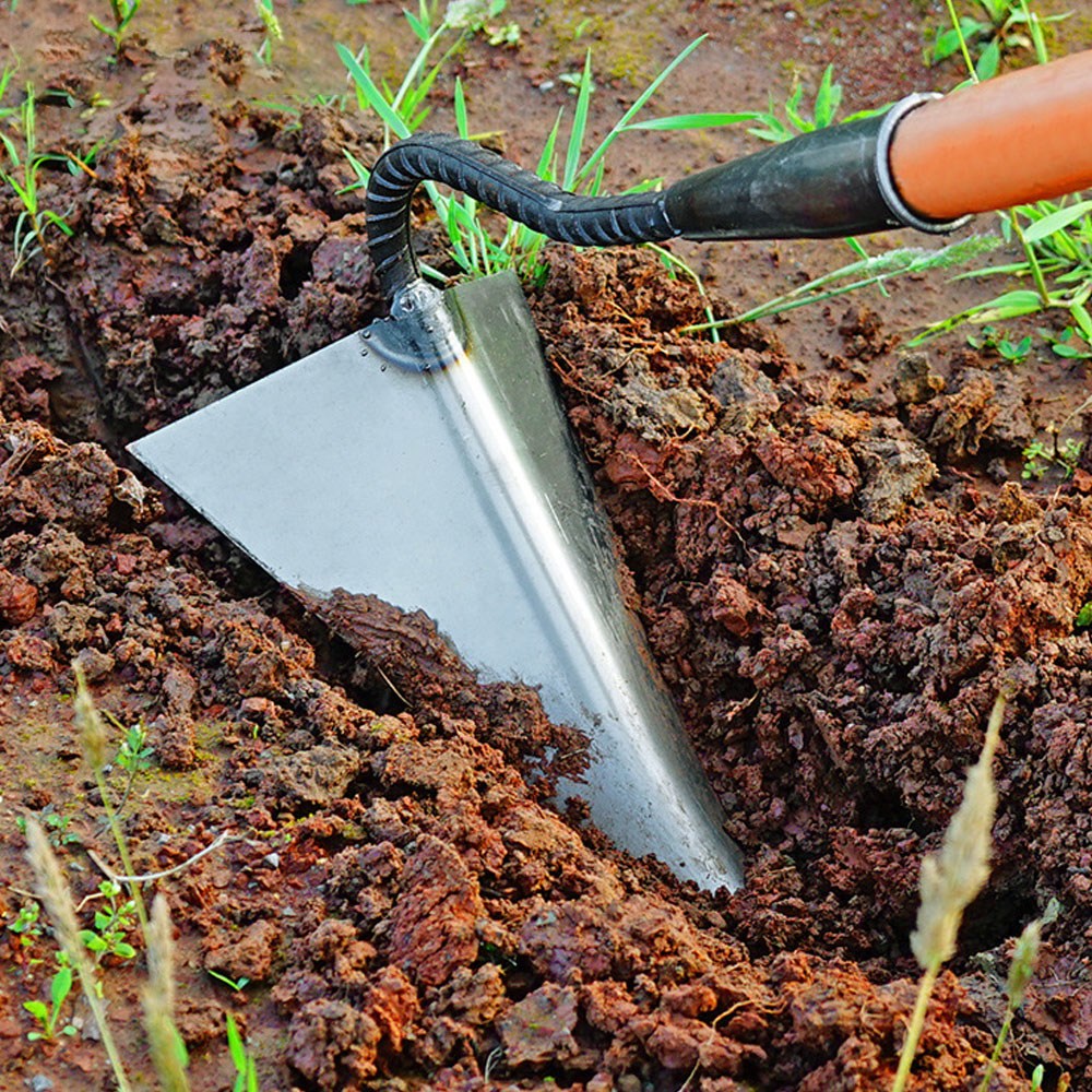 서서호미 (쟁기 쇠스랑 곡괭이 밭고랑 농기구 서서작업 밭 가꾸기, 밭고랑 텃밭 작업 장호미 자루 포함, 서서 밭 가꾸기농기구 벌초 잡초제거 호미 삽 잡초뽑는 기구 도구 낫 밭고랑), 1개 14,800원