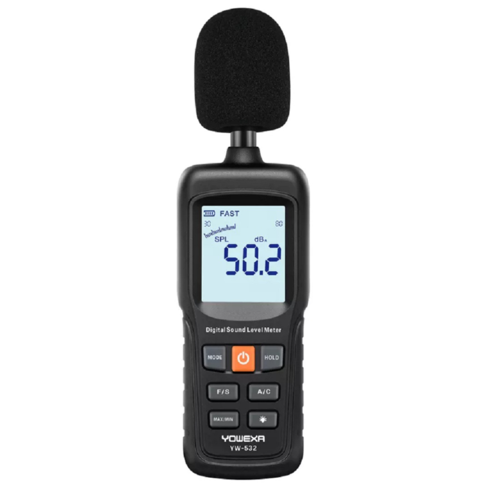 YW-532X, YOWEXA, 데이터로거가 있는 디지털 소음계, 환경 소음측정기, 휴대용 사운드 레벨 미터, 1개 248,600원