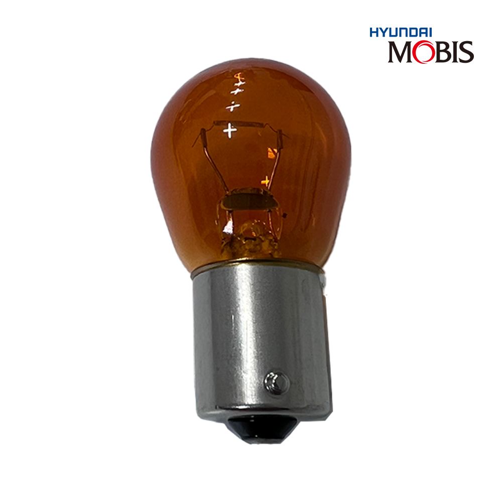 스포티지QL 16년식 후방 방향지시등 깜빡이 전구 싱글 황색 12V 27W 현대모비스부품몰 현기스토어, 1개, 28mm 5,900원