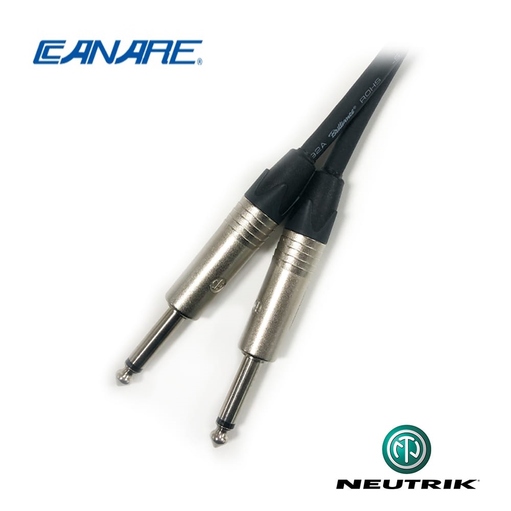 뉴트릭 카나레  악기 케이블 기타케이블  TS-TS 55-55 타입  Neutrik Canare 1미터~ 30미터 21,500원