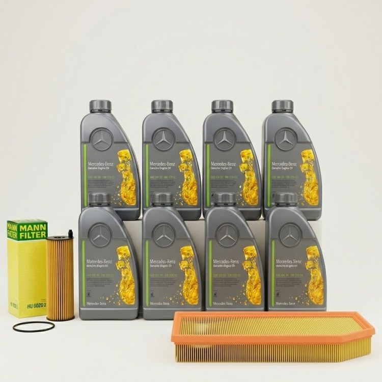 벤츠 S클래스 W223 순정오일 9L + MANN오일필터 + TTF에어필터 세트, 1세트, 메르세데스-벤츠, S350d   OM656 198,000원