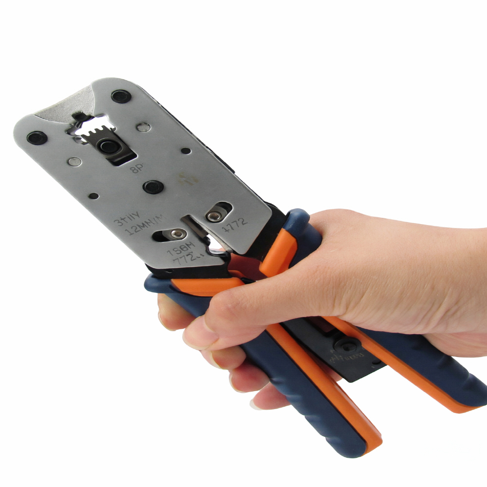 제작용 크림핑 랜툴 케이블탈피 스트리퍼 커넥터 컷팅 압착기 8P AMP CAT6 6A 7 클림핑 플러그 랜선 55,200원