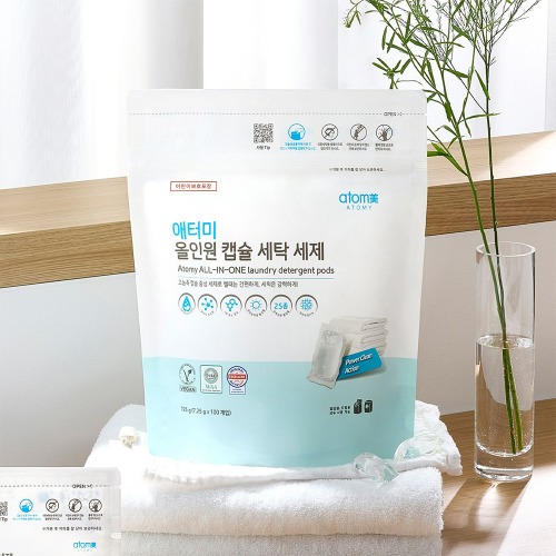 애터미 올인원 캡슐 세탁세제(100개입) 26,400원