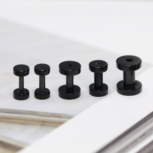 매드킨 [PH-136] 네온블랙 후레쉬터널 피어싱 3,900원