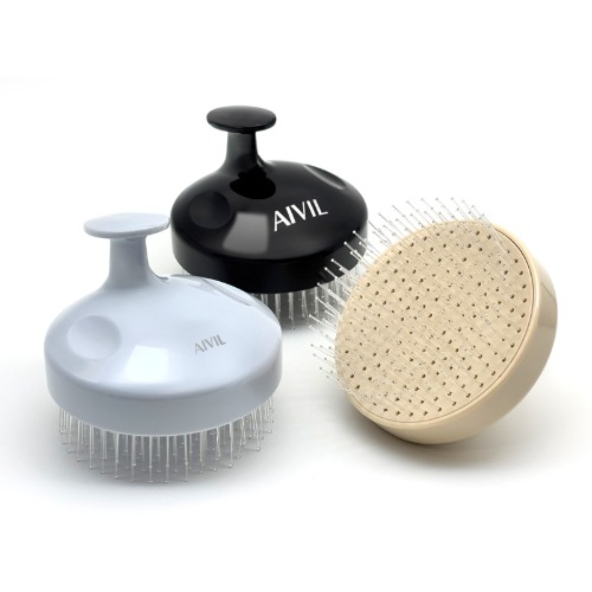 [AIVIL] 아이빌 두피 샴푸 브러쉬 SCALP BRUSH, 1개, 페일밀크티 25,000원