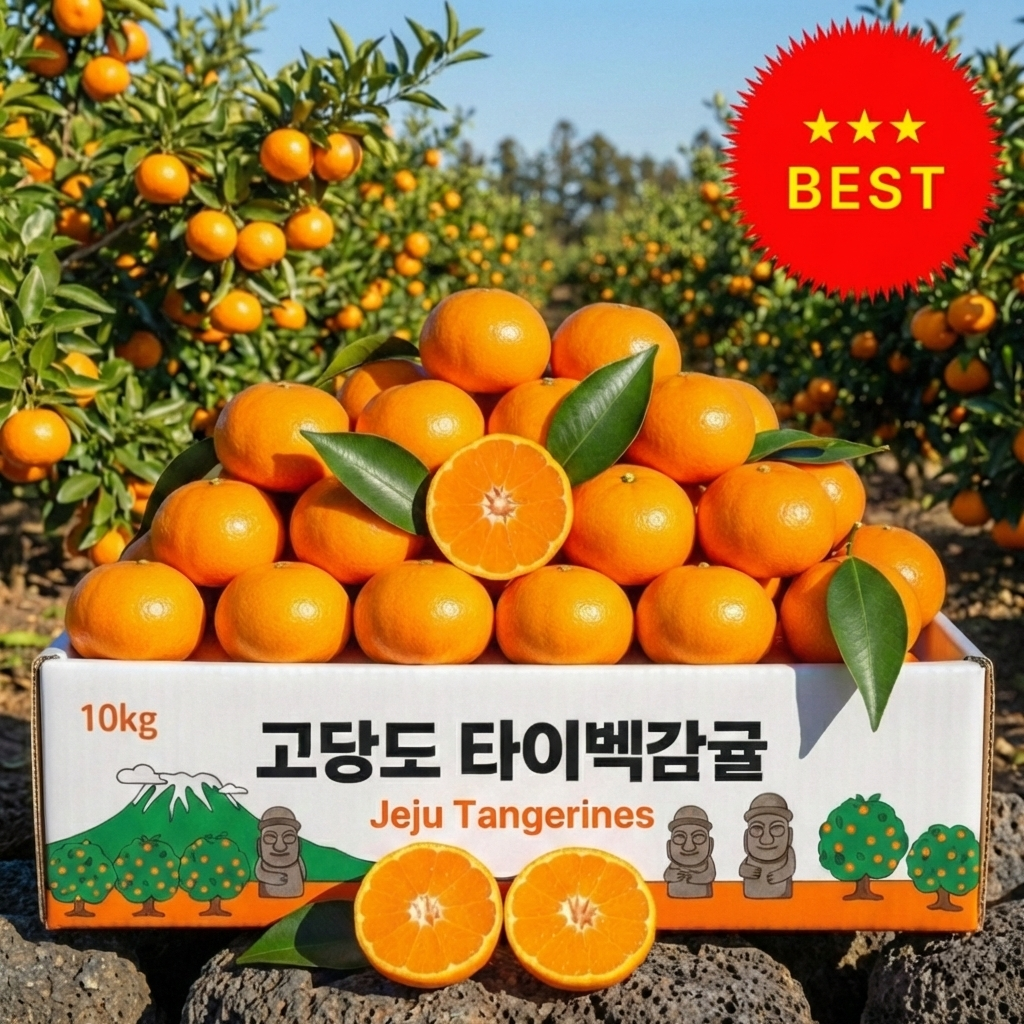 [타이벡감귤] 고당도 귤 15브릭스 이상 꿀당도보장 33,700원