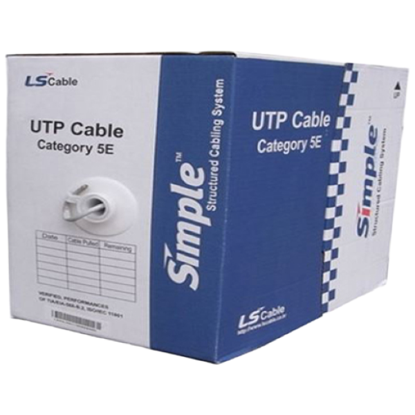 LS UTP 케이블 CAT5E 300M 랜선 회색 인터넷랜선 랜케이블, UTP케이블 CAT5E 적색, 1개 190,000원