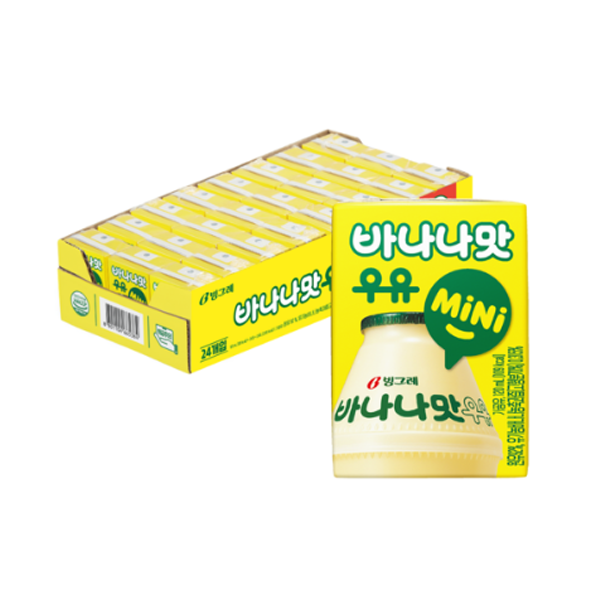 빙그레 바나나맛우유미니120mlX12팩/무료배송, 120ml, 12개 10,800원