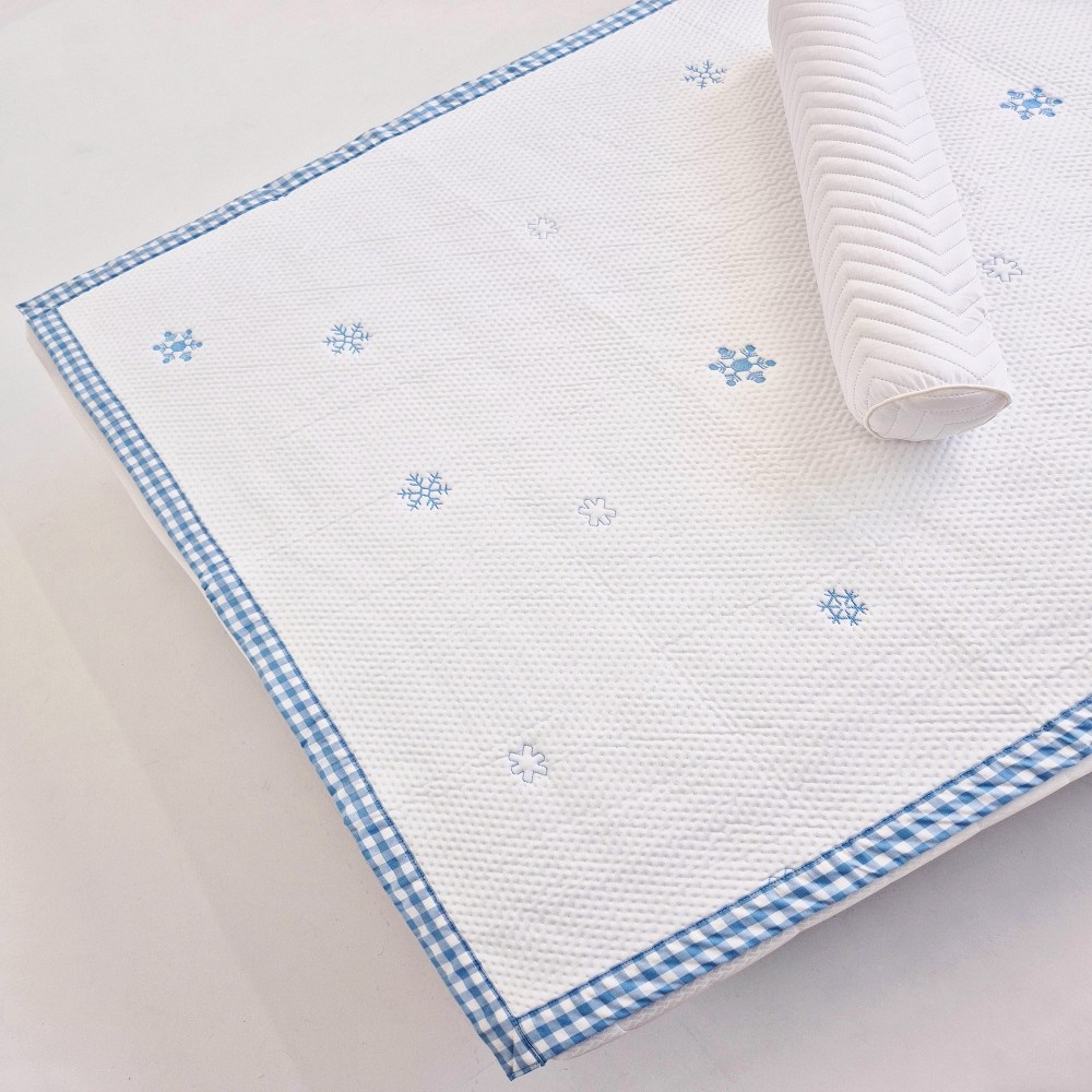 에코베리 아이스 눈꽃패드 접촉냉감 KC인증 듀라론 정품 슈퍼싱글 퀸 냉감패드 62,000원