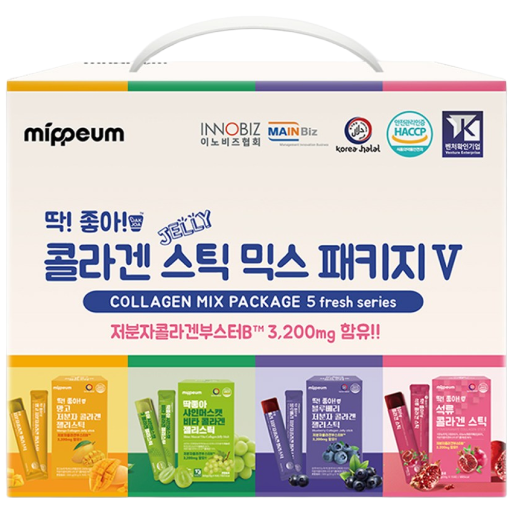 딱좋아 할랄인증 콜라겐 믹스패키지 시즌 5, 20g, 60개 71,500원