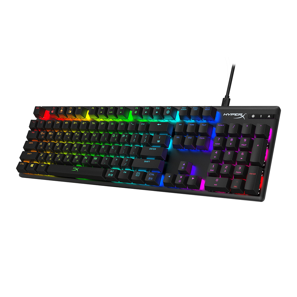하이퍼엑스 Alloy Origins RGB 기계식 게이밍 유선 일반형 키보드, 혼합색상, HX-KB6RDX-KO, 적축 243,360원