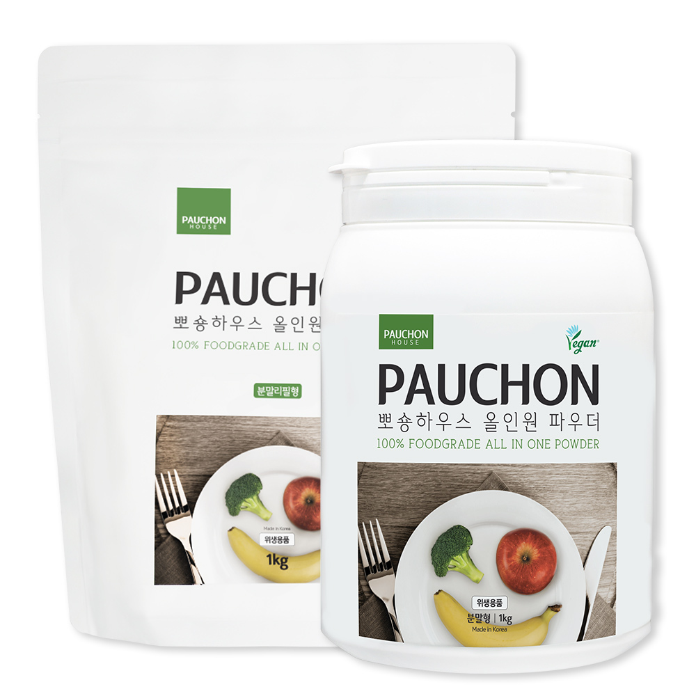 뽀숑하우스 올인원파우더 본품 1kg+리필 1kg 세트 과일 야채 젖병 식기세척기 세제 24,800원