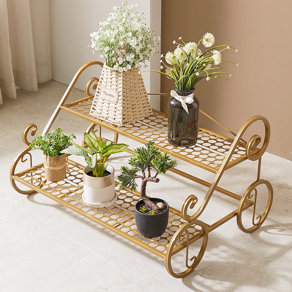 튼튼한 철제 국산 화분대 화분 받침대 정리대 진열대 거치대 다육이선반 62,700원