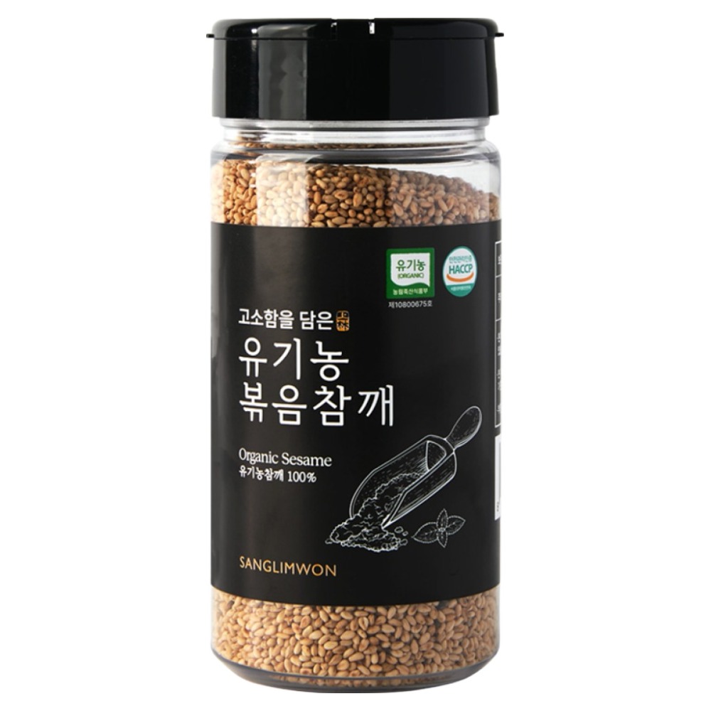 상림원 고소함을 담은 유기농 볶음참깨, 1개, 160g 11,000원