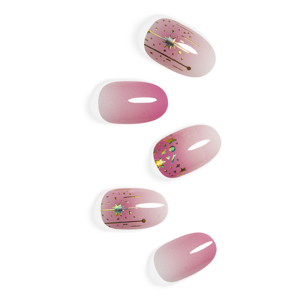 반경화 젤네일스트립 Pink Star 핑크스타 HY-0025 셀프네일 [HOYEOM] 14,900원