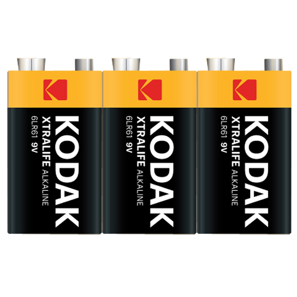 코닥 알카라인 XTRALIFE 9V 특수건전지 벌크형, 3개입, 1개 6,490원