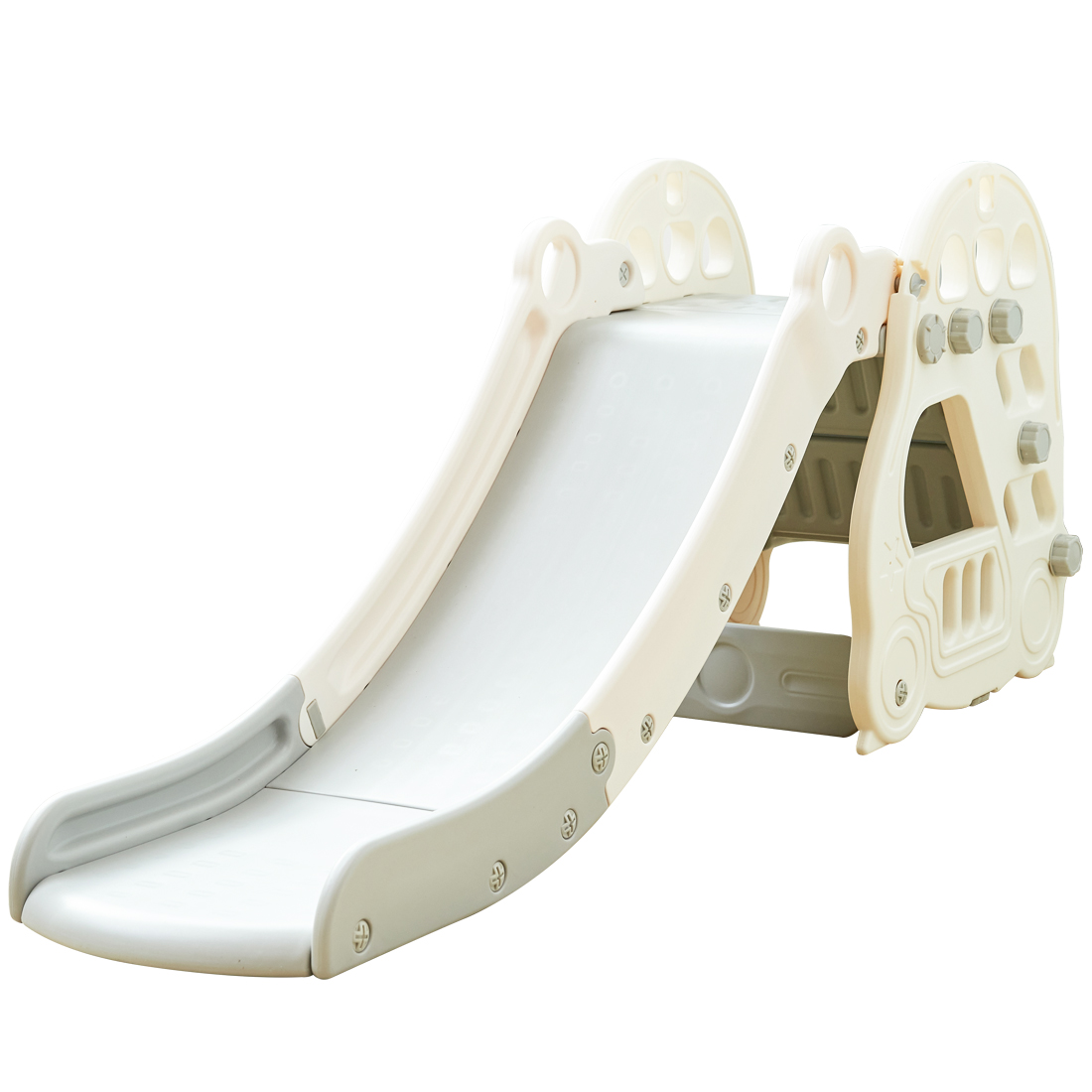 펀엔베이비 바니바니 미끄럼틀, 화이트 + 그레이, 1개 84,900원